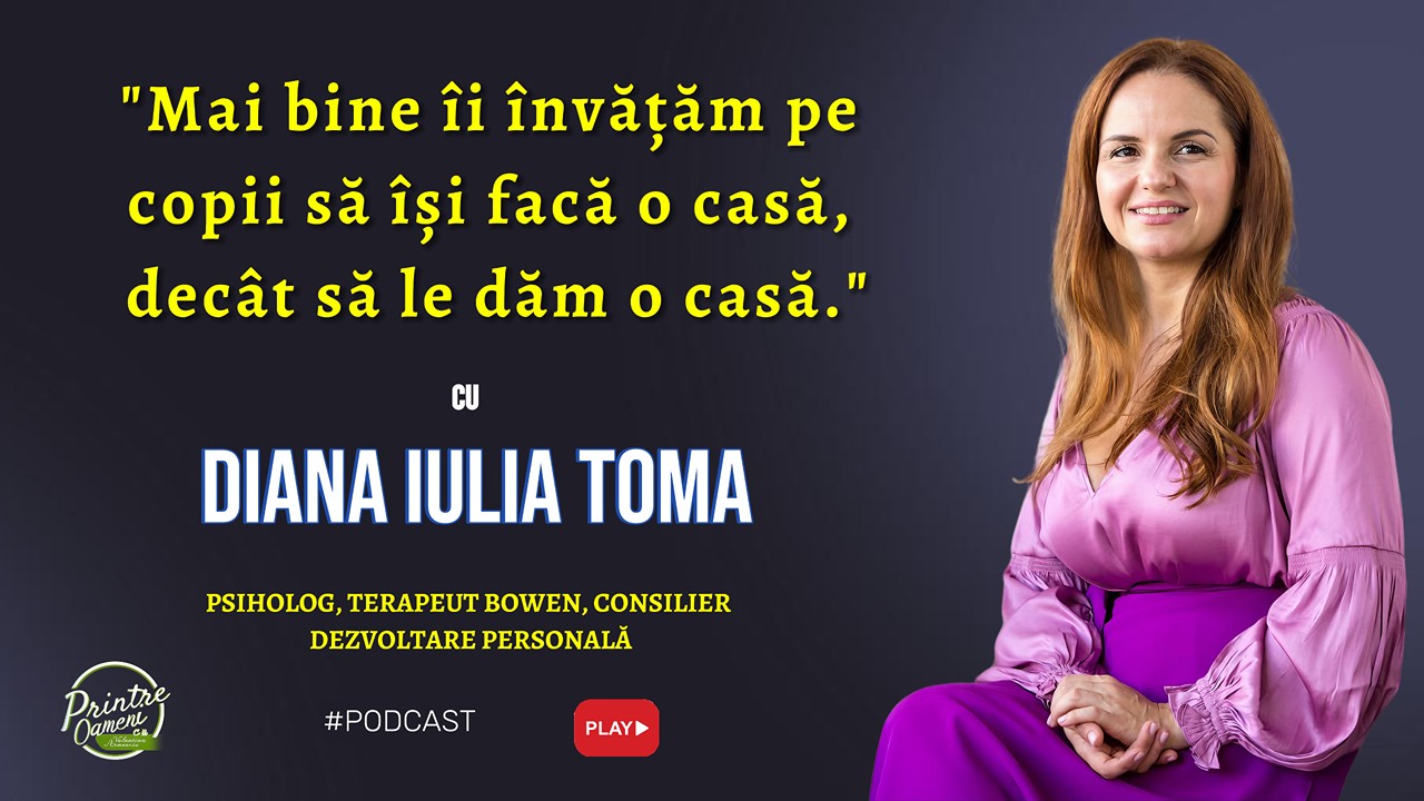 Diana Toma despre iubirea inconștientă și tiparele familiale