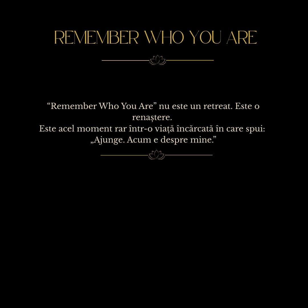Retreat: Remember Who You Are - Bilet/persoană - imagine 3